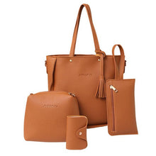 Load image into Gallery viewer, Women's Leather Bag Set
